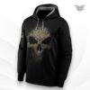 usmc skull hoodie