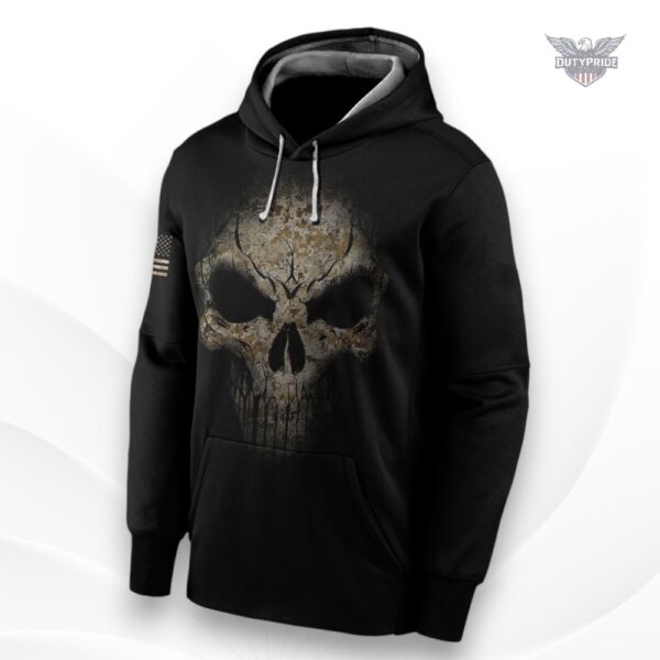 usmc skull hoodie