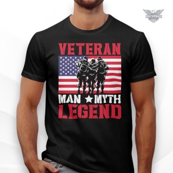 veteran man myth legend shirt
