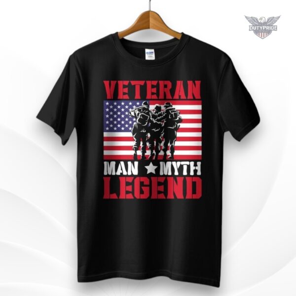veteran man myth legend shirt