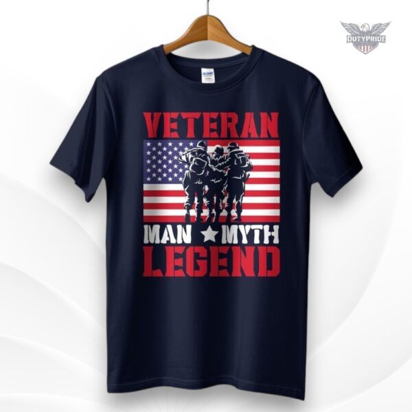 veteran man myth legend shirt