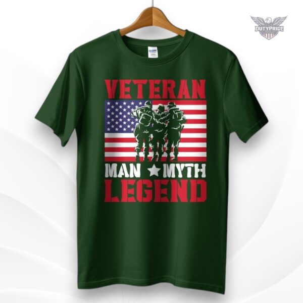 veteran man myth legend shirt