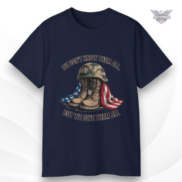 we don’t know them all but we owe them all shirt we don’t know them all but we owe them all shirt
