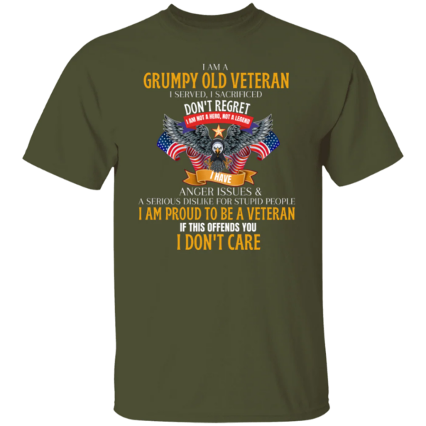 anger issues veteran tee anger issues veteran tee