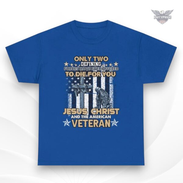 Jesus and the American veteran shirt