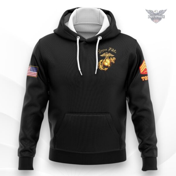 custom USMC hoodie