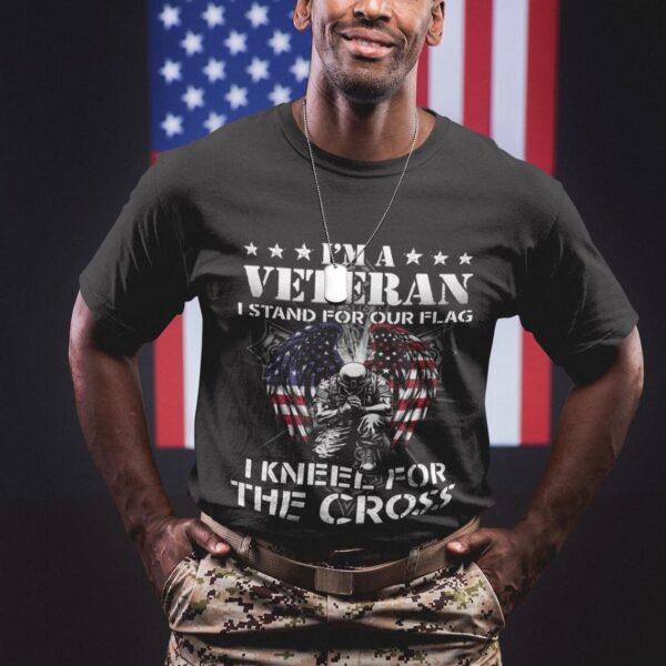 stand for the flag kneel for the cross shirt