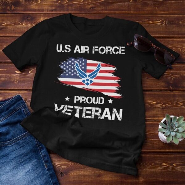 u.s air force veteran shirt
