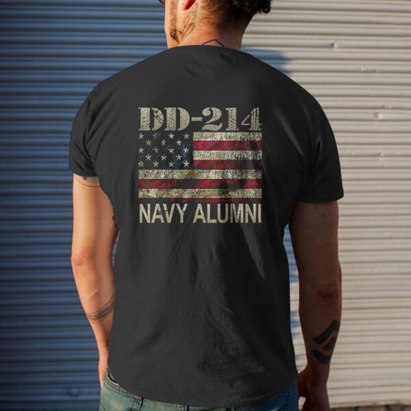 Dd 214 Us Navy Alumni T-Shirt US Navy Alumni t-shirt