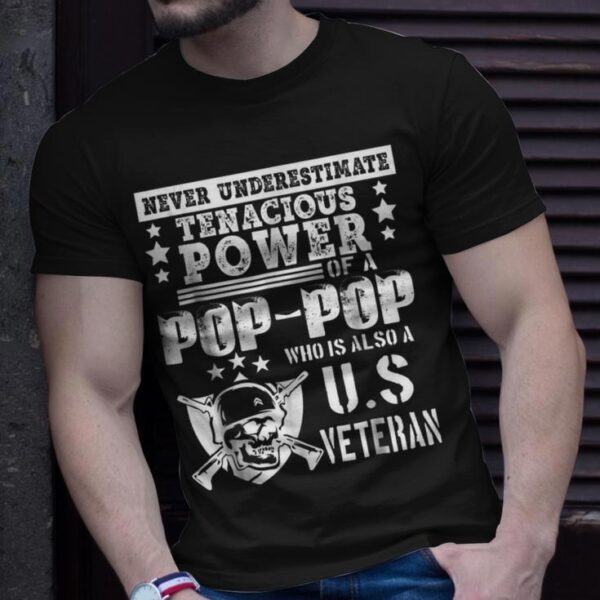 Pop-pop veteran shirt