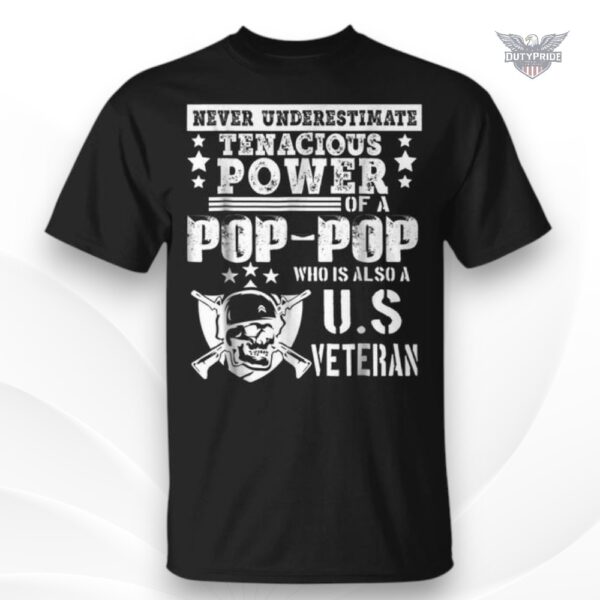 Pop-pop veteran shirt