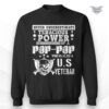 Pop-pop veteran sweatshirt