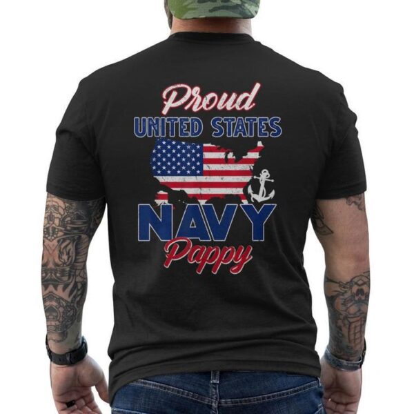Proud US Navy Papa shirt