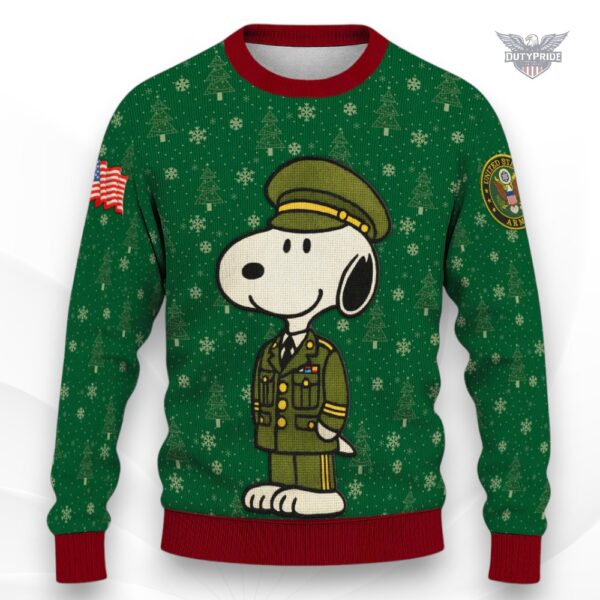 US Army ugly Christmas sweater