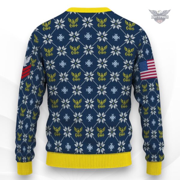 US Navy ugly Christmas sweater