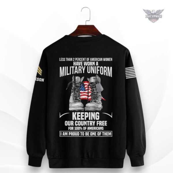 Women Army veteran sweatshirt