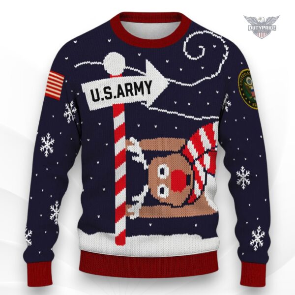 funny us army christmas sweater