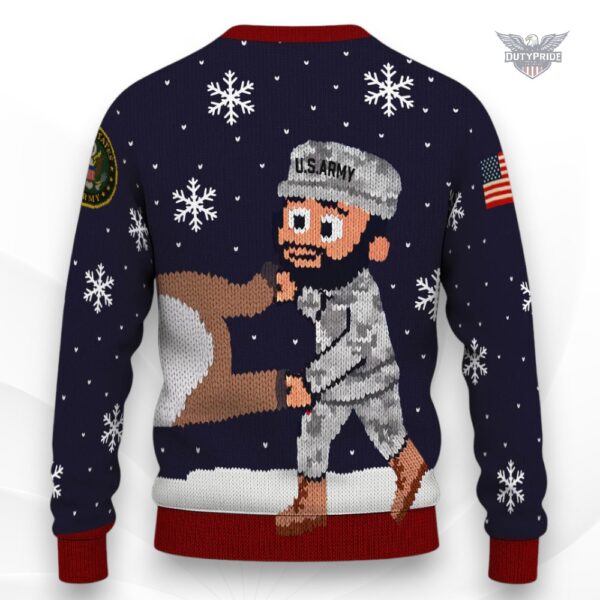 funny us army christmas sweater