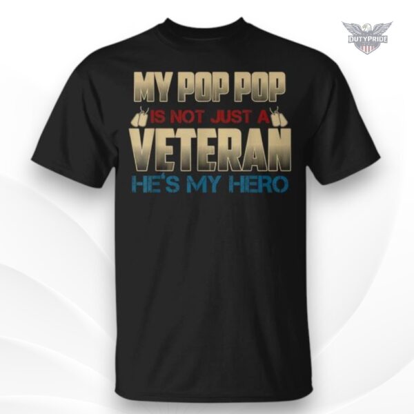 military grandfather hero shirt