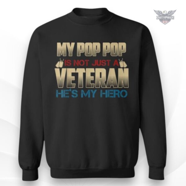 military grandfather hero sweatshirt