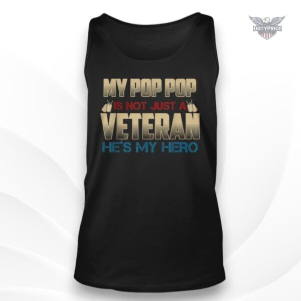 military grandfather hero tanktop