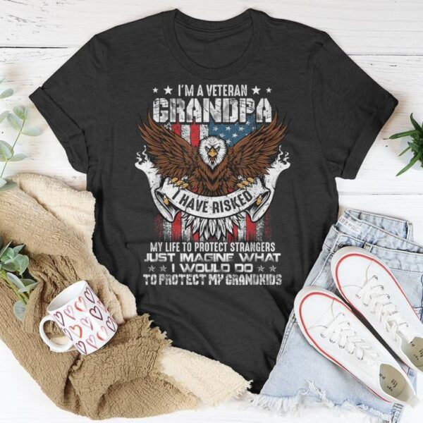 veteran Grandpa t shirt