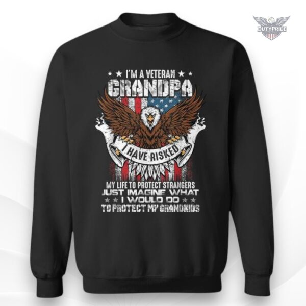 veteran Grandpa sweatshirt