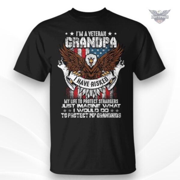 veteran Grandpa t shirt