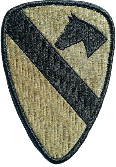 1st Cavalry Division Patch