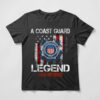 coast guard legend has retired tee