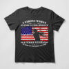 strong woman stands up for herself tee