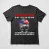woman american veteran is not a title for the weak shirt
