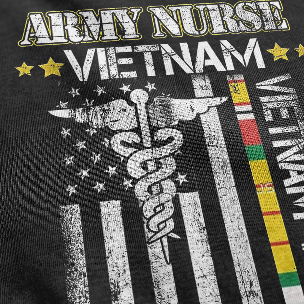 vietnam veteran nurse shirt details