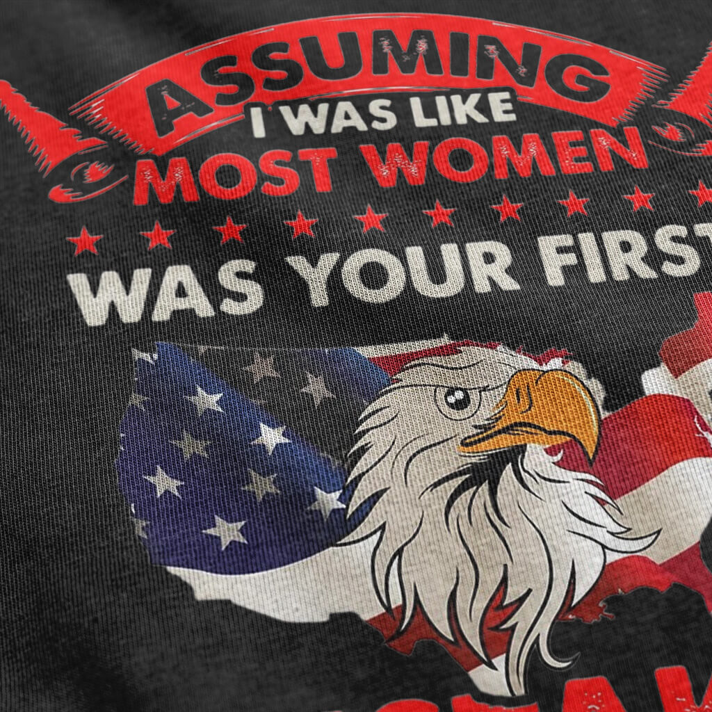 female veteran eagle shirt details