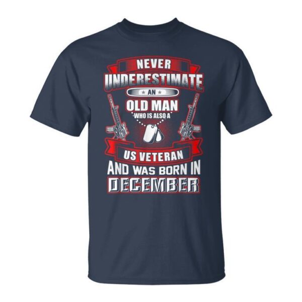 december birthday veteran tee shirt december birthday veteran tee shirt