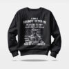 i am a grumpy veteran sweatshirt