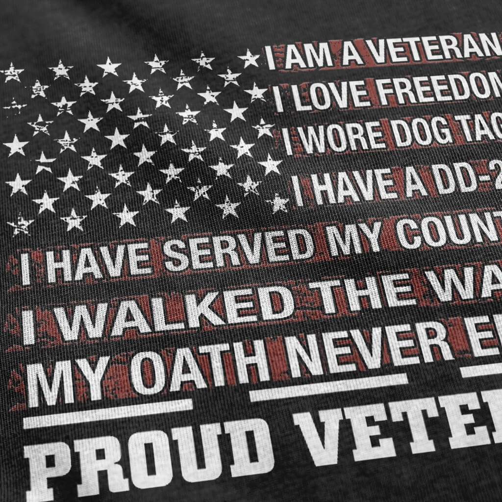 proud veteran shirt