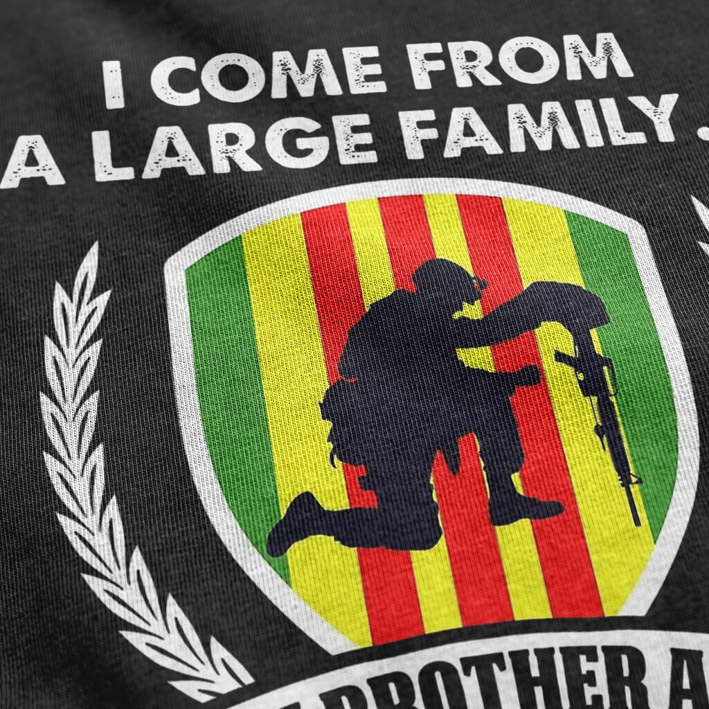 large family vietnam veteran shirt
