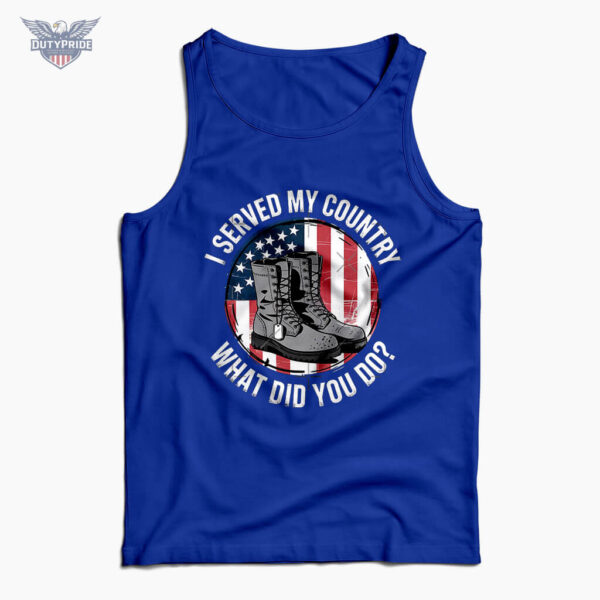 I Served My Country tank top