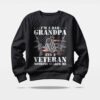 dad grandpa veteran sweatshirt dad grandpa veteran sweatshirt