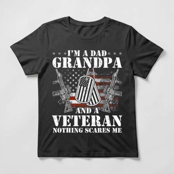 dad grandpa veteran t shirt