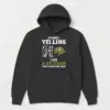 im not yelling veteran hoodie