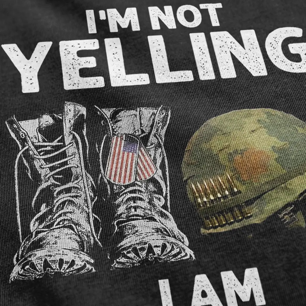 im not yelling veteran tee
