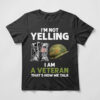 humorous veteran t shirt
