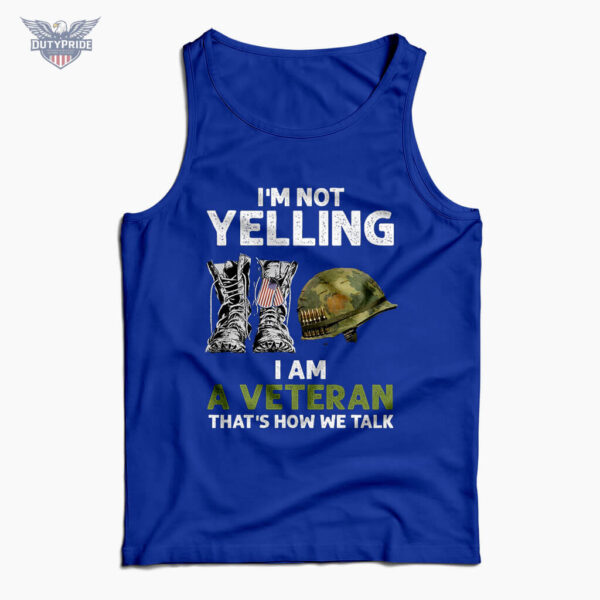 humorous veteran tank top