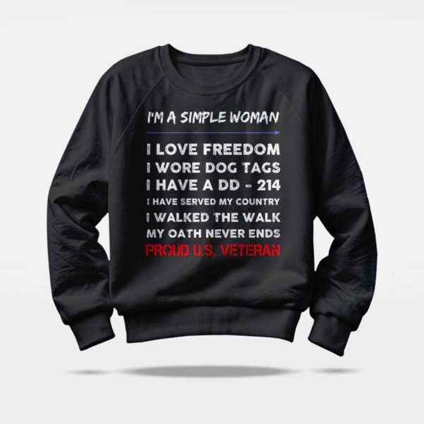 female veteran sweatshirt female veteran sweatshirt