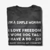 proud female veteran t shirt proud female veteran t shirt