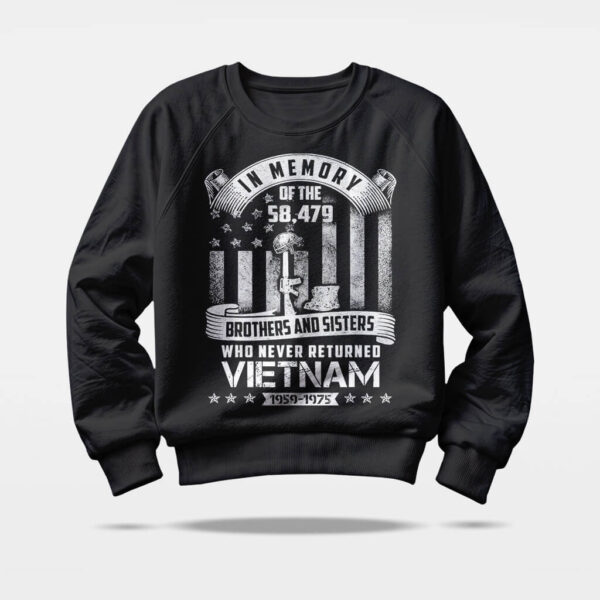 vietnam war memorial sweatshirt