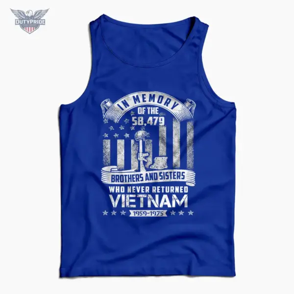 vietnam war memorial tank top