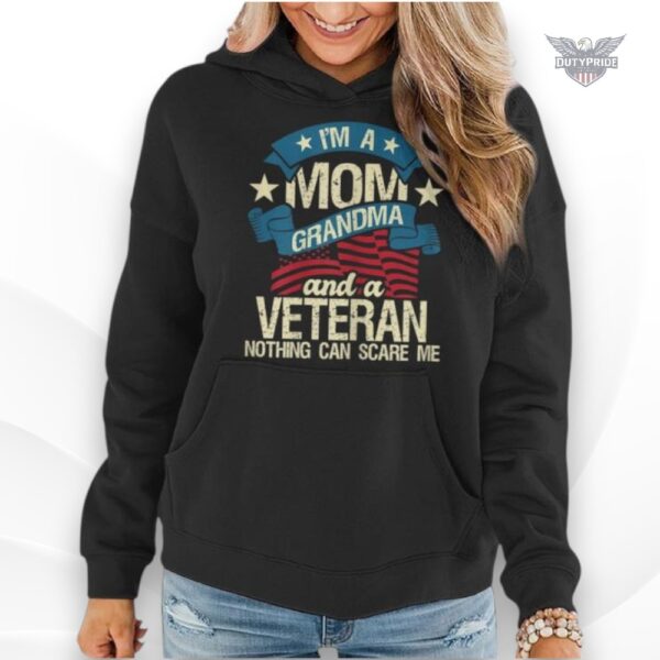 mom grandma veteran hoodie